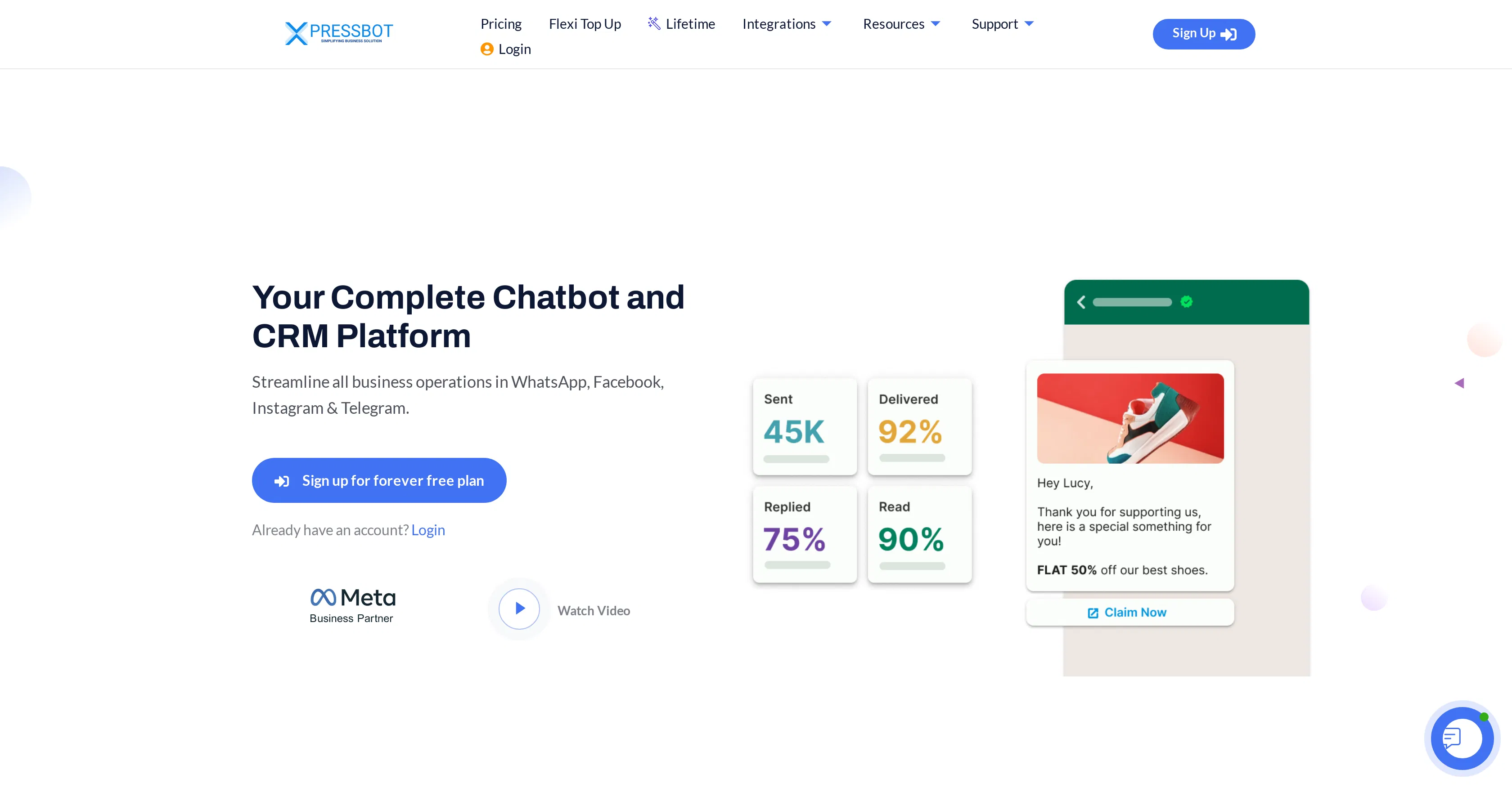 XpressBot screenshot