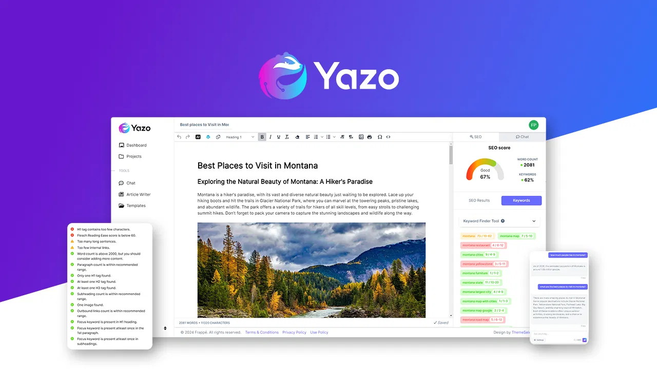 Yazo screenshot
