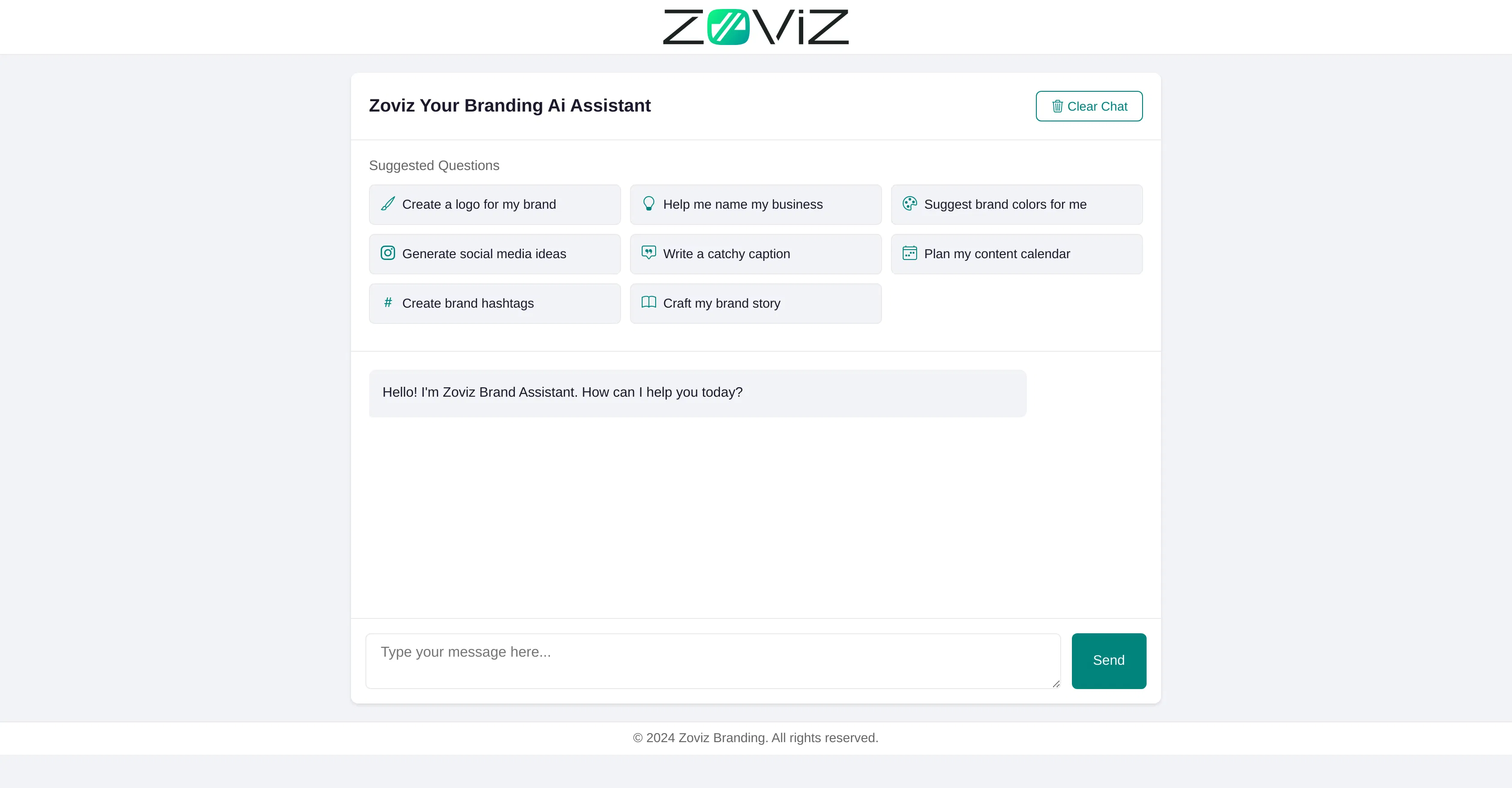 Zoviz Branding Expert screenshot